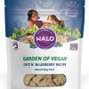 Online * Best Sale Halo Healthsome Garden Of Vegan Oats N' Blueberry Recipe Biscuit Dog Treats, 8-Oz Bag