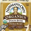 Hot * Newmans Own Best Sale Newman'S Own Organics Snack Bites Chicken Recipe Grain-Free Dog Treats