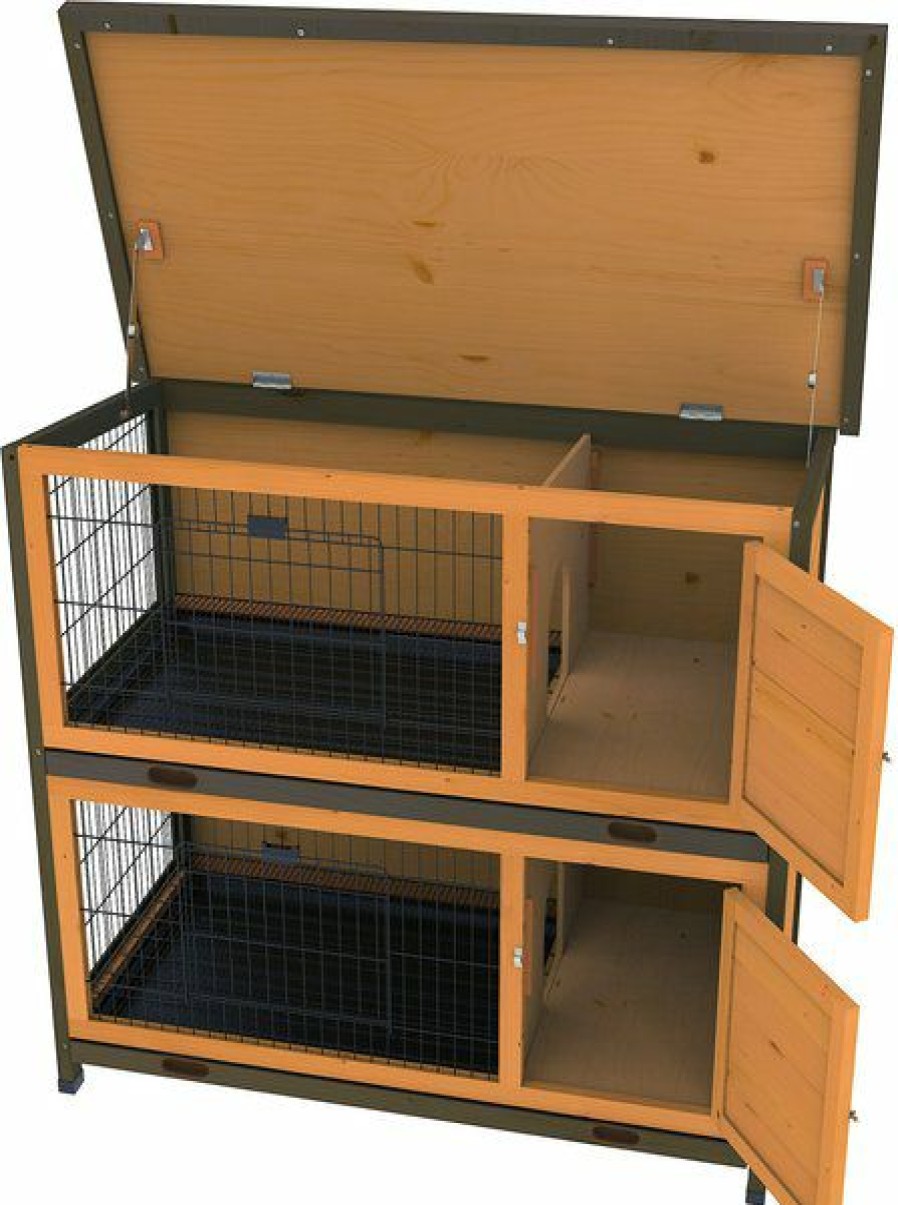 Best * Top Selling Ware Premium+ Double Decker Rabbit Hutch