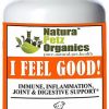 Best * 100% Guarantee Natura Petz Organics I Feel Good Immune, Inflammation, Joint & Digestive Support* Dog Supplement, 250 Count