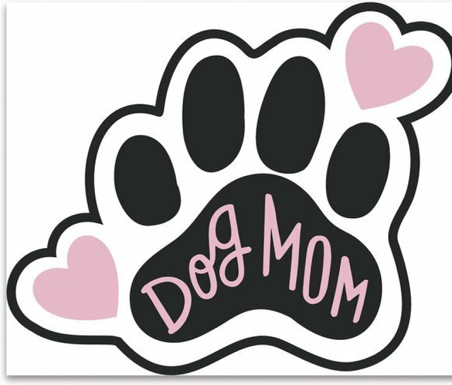 Clearance * Discount Store Primitives By Kathy Dog Mom Car Magnet