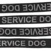 New * Best Sale Dogline Reflective Service Dog Leash, Black