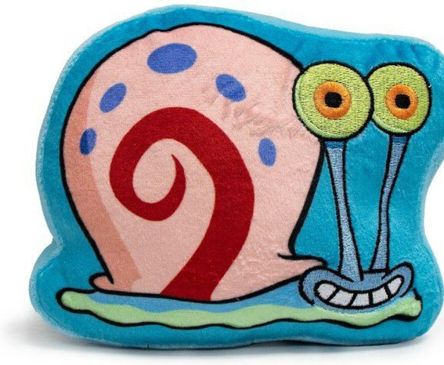 Clearance * Popular Buckle-Down Spongebob Squarepants Gary The Snail Smiling Dog Plush Squeaker Toy