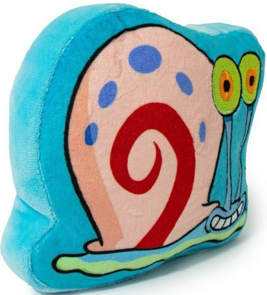 Clearance * Popular Buckle-Down Spongebob Squarepants Gary The Snail Smiling Dog Plush Squeaker Toy