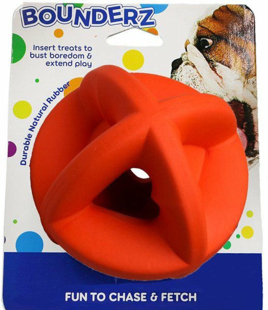 New * Popular Smart Pet Love Bounderz Rubber Ball Dog Toy