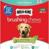 Hot * Popular Milk-Bone Fresh Breath Brushing Chews Daily Dental Large Dog Treats