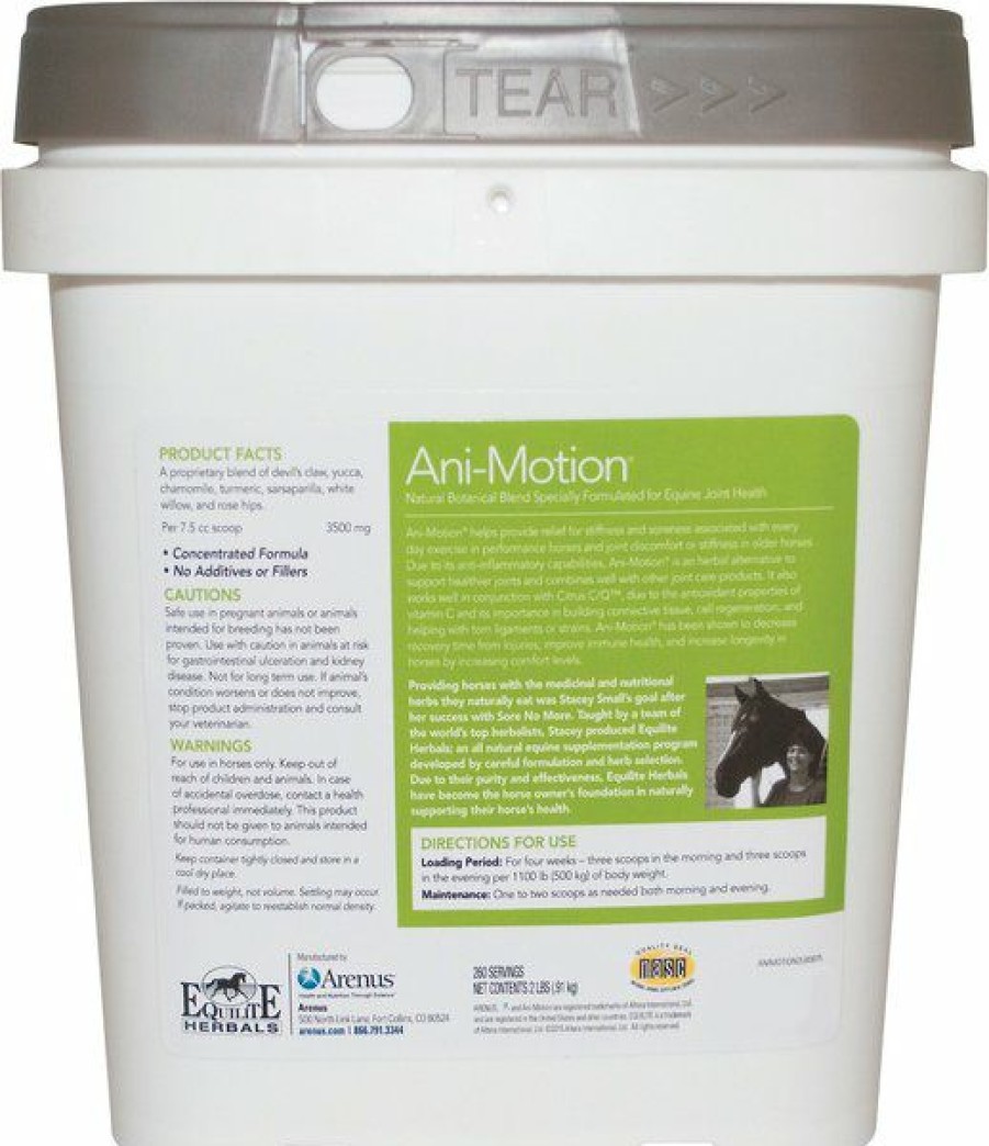 Online * Cheaper Equilite Herbals Ani-Motion Joint Support Powder Horse Supplement