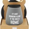 Hot * Limited Edition Mud Pie Wine Glass & Collapsible Silicone Dog Bowl Set