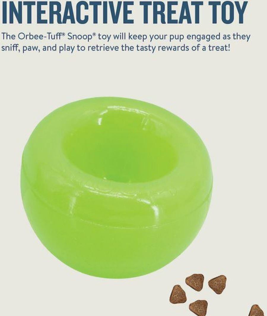 Best * Excellent Planet Dog Orbee-Tuff Snoop Interactive Treat Dispensing Dog Toy, Green