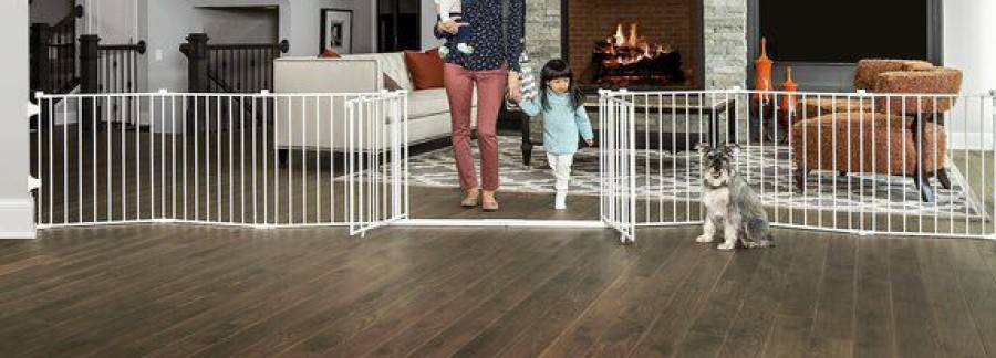 Hot * Best Quality Regalo Double Door Super Wide Gate & Dog Playpen