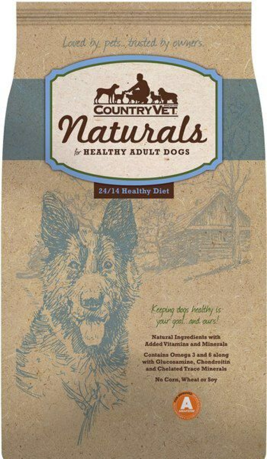 Clearance * Popular Country Vet Naturals 24/14 Healthy Diet Dry Dog Food