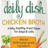 Clearance * Good Quality Caru Daily Dish Chicken Broth Human-Grade Dog & Cat Wet Food Topper, 1.1-Lb Bottle