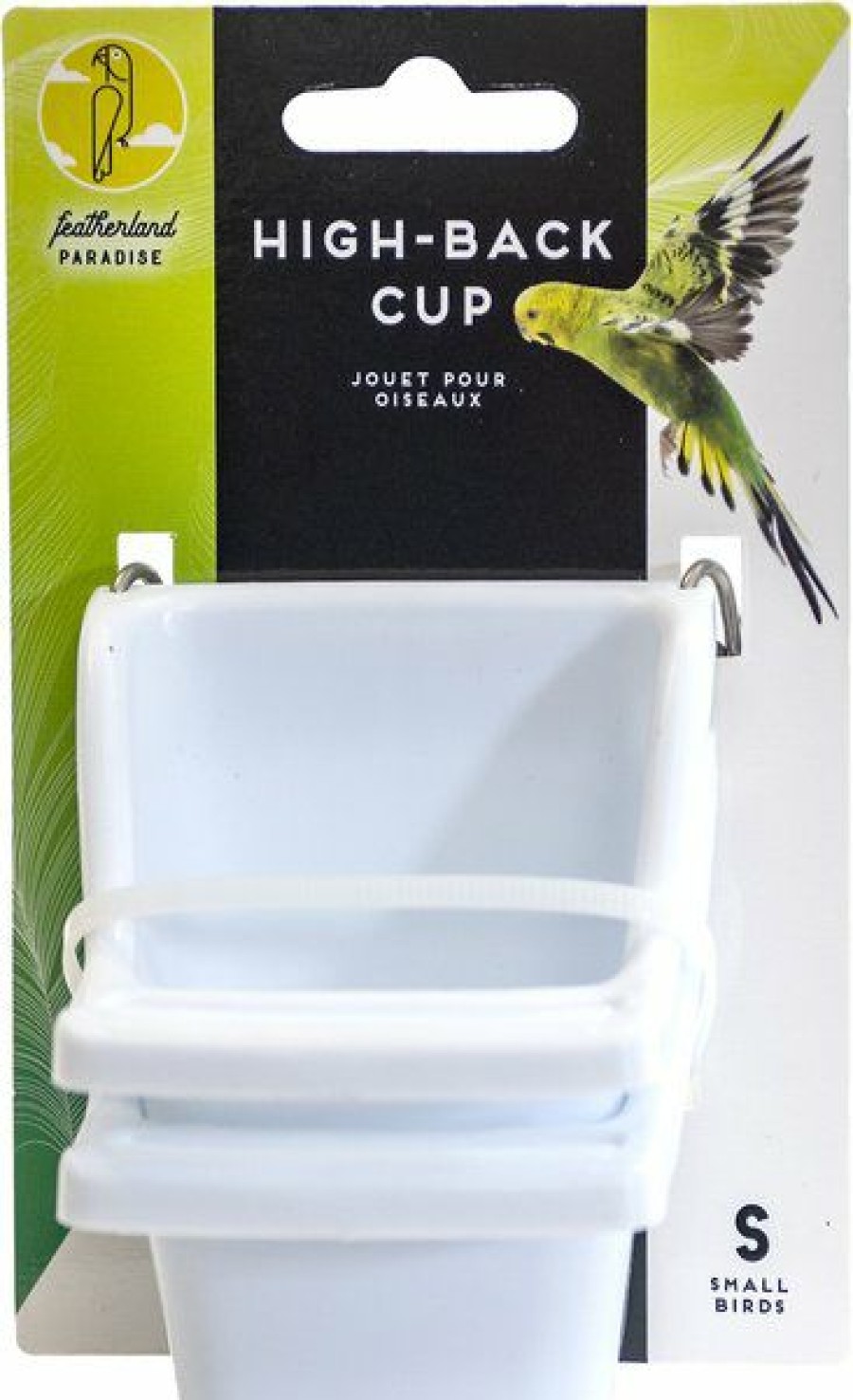 Clearance * Good Quality Caitec Featherland Paradise High Back Cup Bird Toy