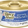 Wholesale * Hot Sale Fancy Feast Gourmet Naturals Natural Rainbow Trout Recipe In Gravy Canned Cat Food, 3-Oz Can, Case Of 12