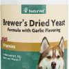 Online * Excellent Naturvet Brewer'S Dried Yeast With Garlic Chewable Tablets Skin & Coat Supplement For Cats & Dogs