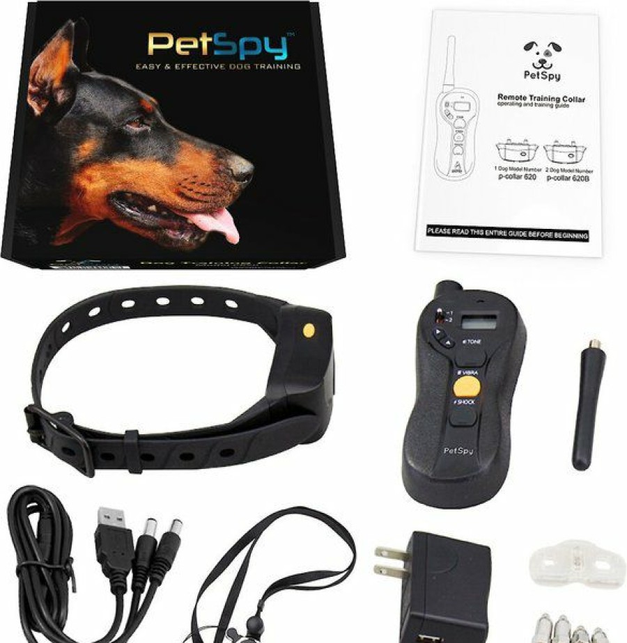 Hot * Low Price Petspy P620 2000-Ft Easy & Effective Adjustable Waterproof Remote Dog Training Collar