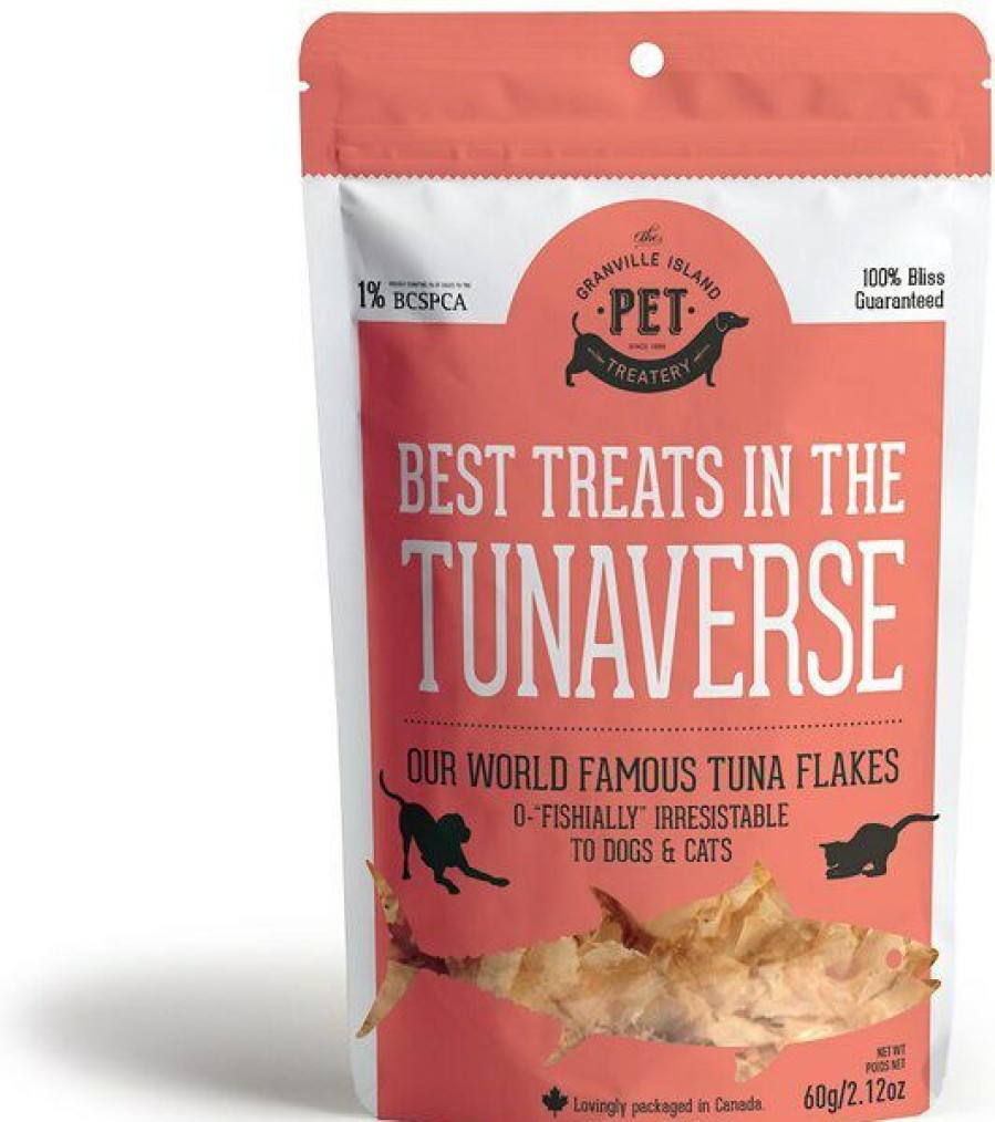 New * Online The Granville Island Pet Treatery 'Best Treats, In The Tunaverse Freeze-Dried Dog & Cat Treats