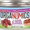 Best * Popular Organomics Lamb & Beef Dinner Grain-Free Pate Wet Cat Food, 5.5-Oz Can, Case Of 24