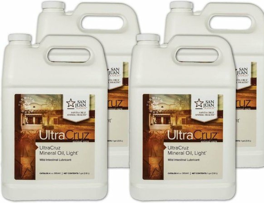 Best * Hot Sale Ultracruz Mineral Oil Light Livestock Supplement, 1-Gal, 4 Count