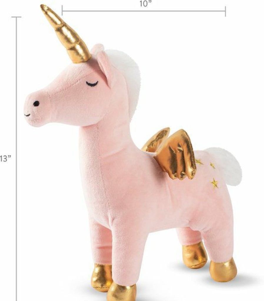 Best * Best Sale Pet Shop By Fringe Studio Angelica The Magical Alicorn Squeaky Plush Dog Toy