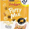 Clearance * Top Selling Purina Friskies Party Mix Cheezy Craze Crunch Cat Treats