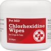 Online * Wholesale Pet Md Chlorhexidine Antiseptic Wipes For Dogs & Cats, 50 Count