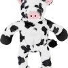 Clearance * Large Choice Frisco Plush With Inside Rope Squeaking Cow Dog Toy