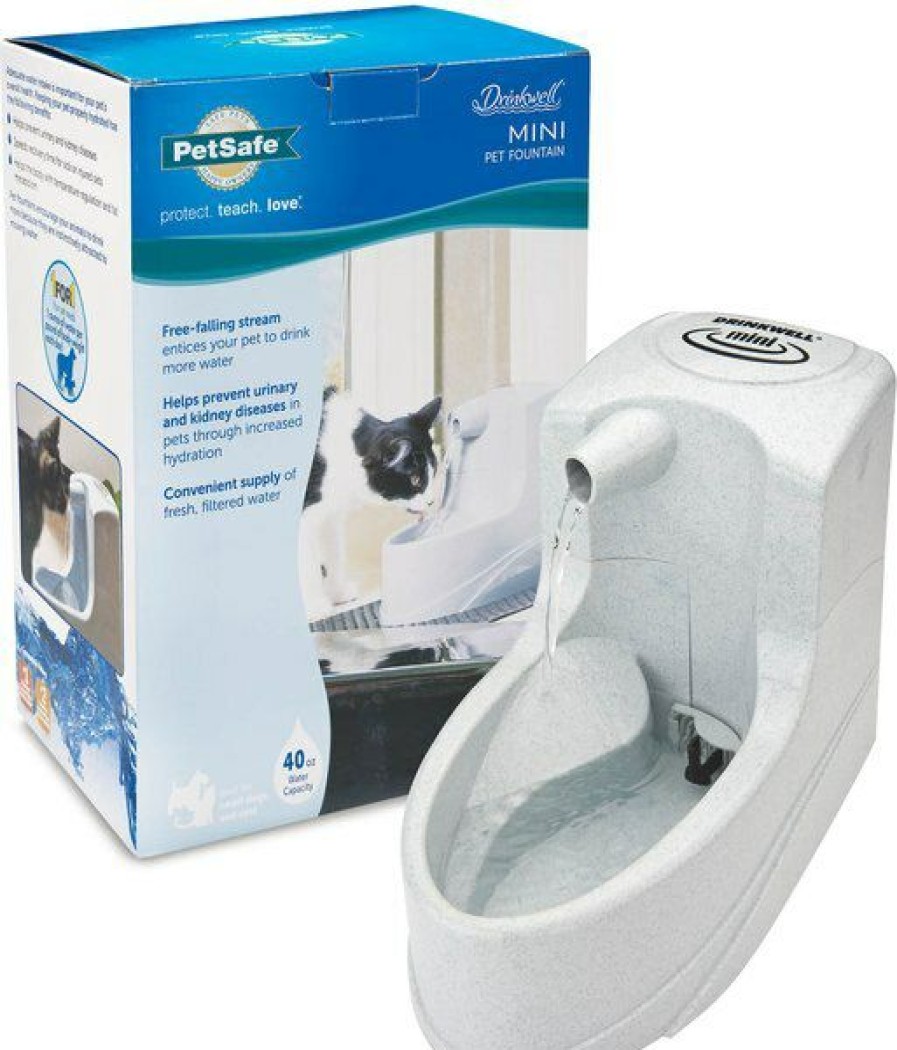 New * Low Price Drinkwell Mini Plastic Dog & Cat Fountain, 40-Oz