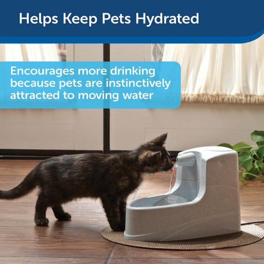 New * Low Price Drinkwell Mini Plastic Dog & Cat Fountain, 40-Oz