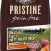 Online * Large Choice Castor & Pollux Pristine Grain-Free Grass-Fed Beef & Sweet Potato Recipe With Raw Bites Dry Dog Food