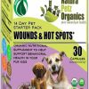 New * Best Sale Natura Petz Organics Wound & Hot Spot Starter Pack Dog Supplement, 30 Count