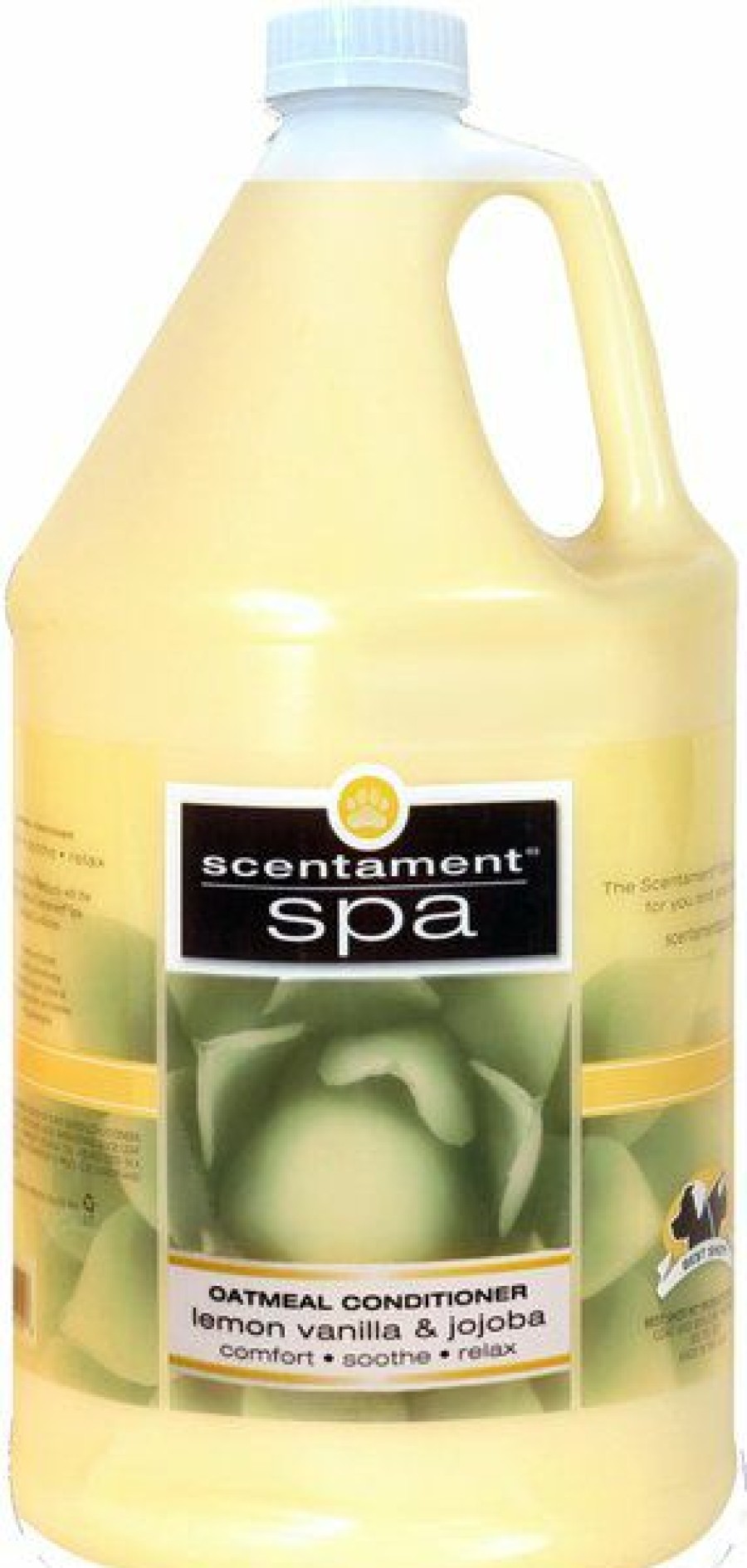 Hot * Best Sale Best Shot Scentament Spa Oatmeal Lemon Vanilla & Jojoba Dog & Cat Conditioner, 1-Gal Bottle