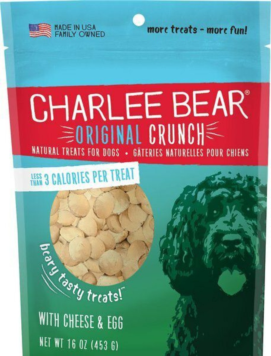 Online * Discount Charlee Bear Cheese & Egg Flavor Dog Treats