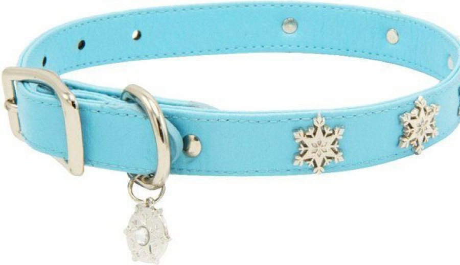 Best * Top Selling Buckle-Down Disney Frozen Movie Snowflake Charms Dog Collar