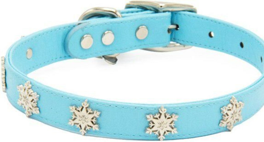 Best * Top Selling Buckle-Down Disney Frozen Movie Snowflake Charms Dog Collar