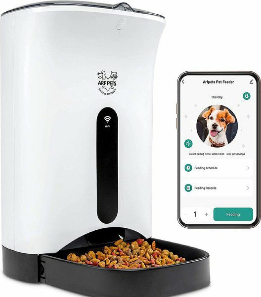 Hot * 100% Guarantee Arf Pets Automatic Smart Feeder Dog & Cat Food Dispenser