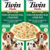 Hot * Reliable Quality Inaba Twin Packs Chicken With Vegetables Recipe In Chicken Broth Grain-Free Dog Food Topper, 1.4-Oz, Pack Of 2