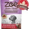 New * Popular Zoe Tender Chunks Beef & Gravy Grain-Free Dog Treats, 5.3-Oz Bag