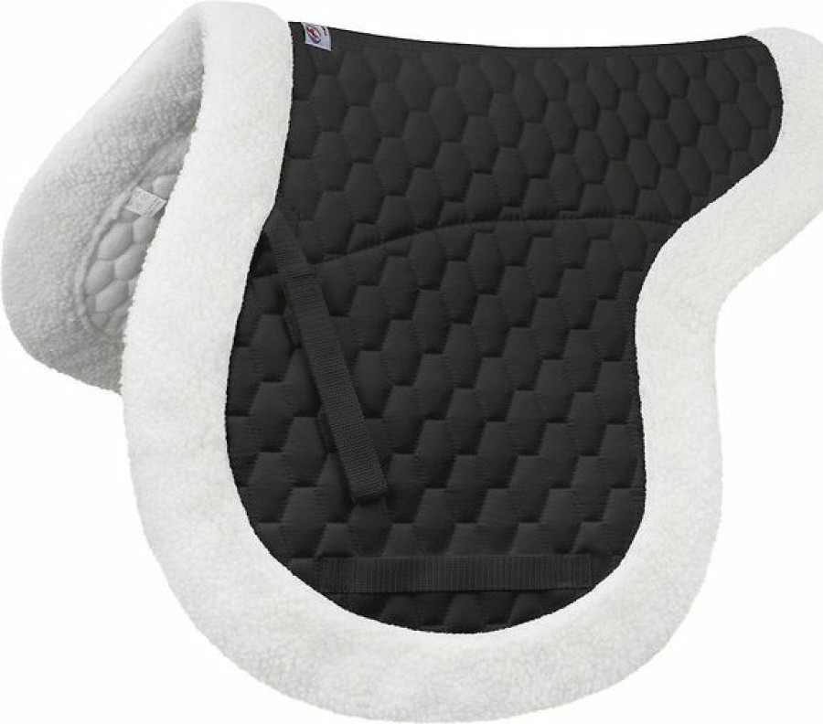 Wholesale * 100% Guarantee Derby Originals Ap Fleece Padded Contour English Horse Saddle Pad