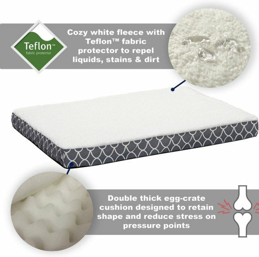 Best * Excellent Midwest Double-Thick Orthopedic Dog Bed W/ Removable Cover