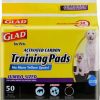 Best * Large Choice Glad Activated Carbon Jumbo Sized Dog Training Pads, 50 Count