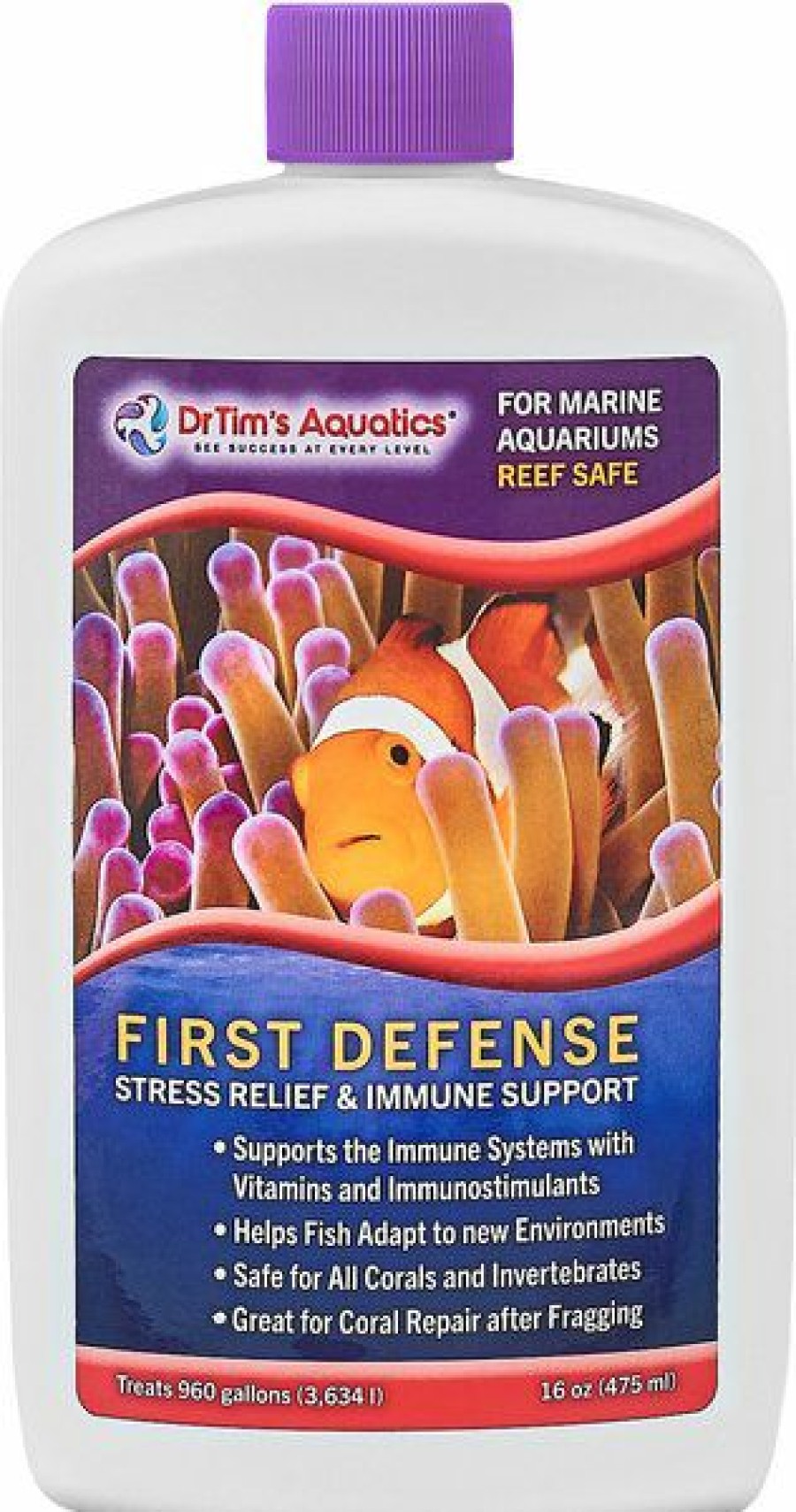 Hot * Dr Tims Aquatics Hot Sale Dr. Tim'S Aquatics Reef First Defense Marine Aquarium Cleaner