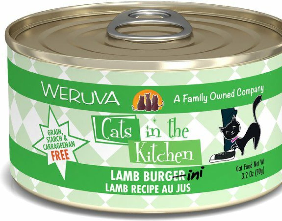 Wholesale * Online Weruva Cats In The Kitchen Lamb Burgini Lamb Au Jus Grain-Free Canned Cat Food