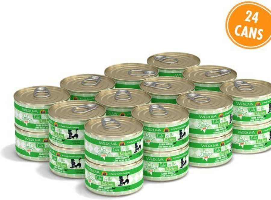 Wholesale * Online Weruva Cats In The Kitchen Lamb Burgini Lamb Au Jus Grain-Free Canned Cat Food