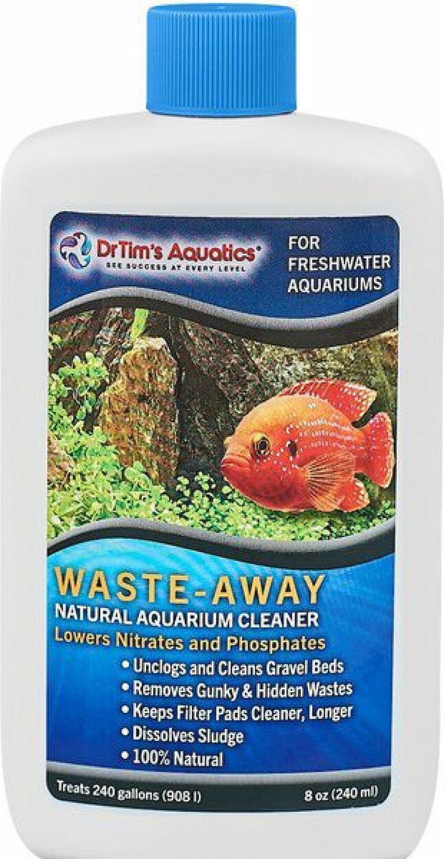 Wholesale * Dr Tims Aquatics Top Selling Dr. Tim'S Aquatics Waste-Away Natural Aquarium Cleaner For Freshwater Aquariums