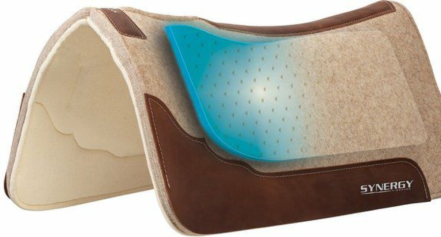 New * 100% Guarantee Weaver Leather Synergy Eva Sport Foam Insert Horse Saddle Pad