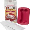 Wholesale * Best Sale Petcakes Valentine'S Day Cake Mix Kit With Dog Shaped Pan Dog Treats, 7-Oz Bag