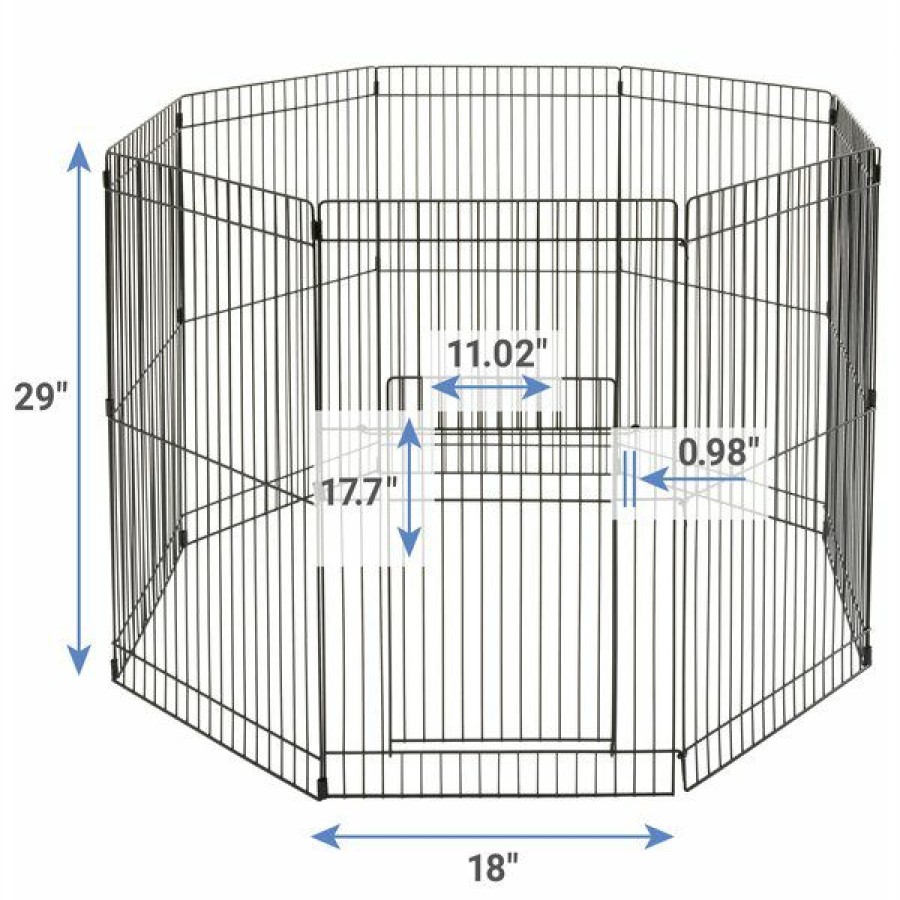 Best * Limited Edition Frisco Wire Small Pet Playpen With Door, 29-In