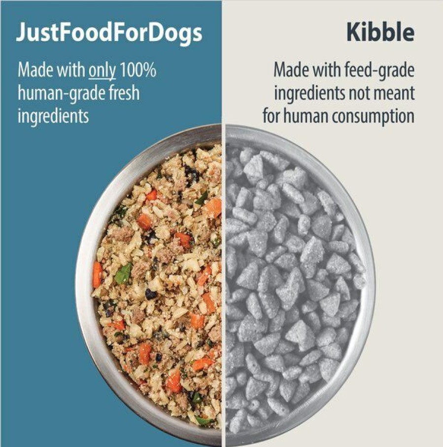 Best * Wholesale Justfoodfordogs Lamb & Brown Rice Recipe Fresh Frozen Dog Food