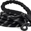 Online * Discount Rucal Pets Reflective Dog Leash, Black, 6-Foot